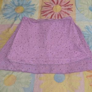 Oh Polly Embellished A-Line Mini Skirt in Pink NWT 🏷️